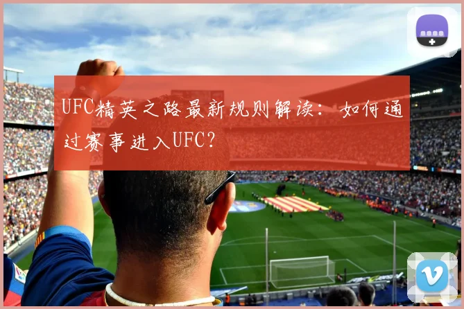 UFC精英之路最新规则解读：如何通过赛事进入UFC？